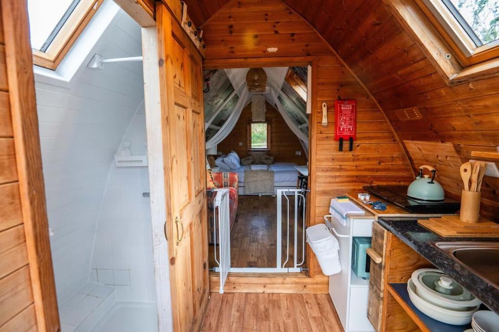 Robin Nest - Cosy Shepherd'S Hut Hideaway Callington Ngoại thất bức ảnh