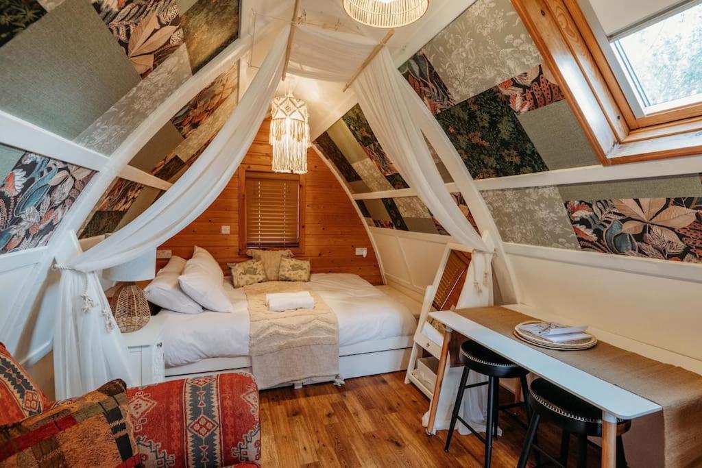 Robin Nest - Cosy Shepherd'S Hut Hideaway Callington Ngoại thất bức ảnh